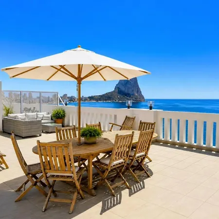 아파트 Atico Con Espectaculares Vistas Al Penon De Ifach