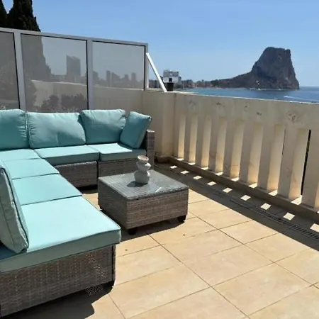 Atico Con Espectaculares Vistas Al Penon De Ifach *